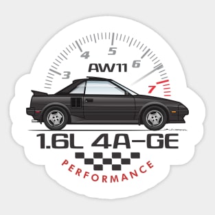 4A-GE-Black Sticker